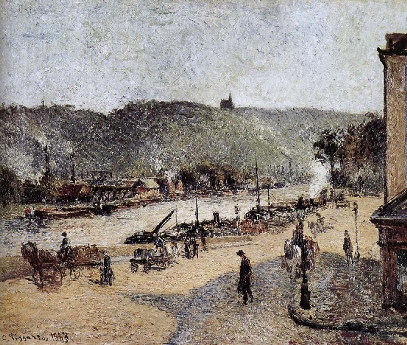 Camille Pissarro port Germany oil painting art